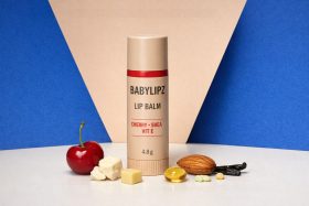 Balsam do ust BABYLIPZ o smaku wiśni z masłem shea i witaminą E