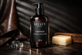 Butelka preparatu do czyszczenia i pielęgnacji skóry Velvet Home 200 ml