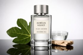 Butelka perfum Aurélia Velvet z liściem figowca i wodą kokosową