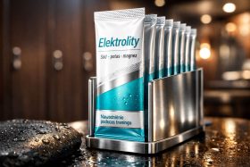 Opakowania suplementu elektrolitycznego nawadniającego podczas treningu